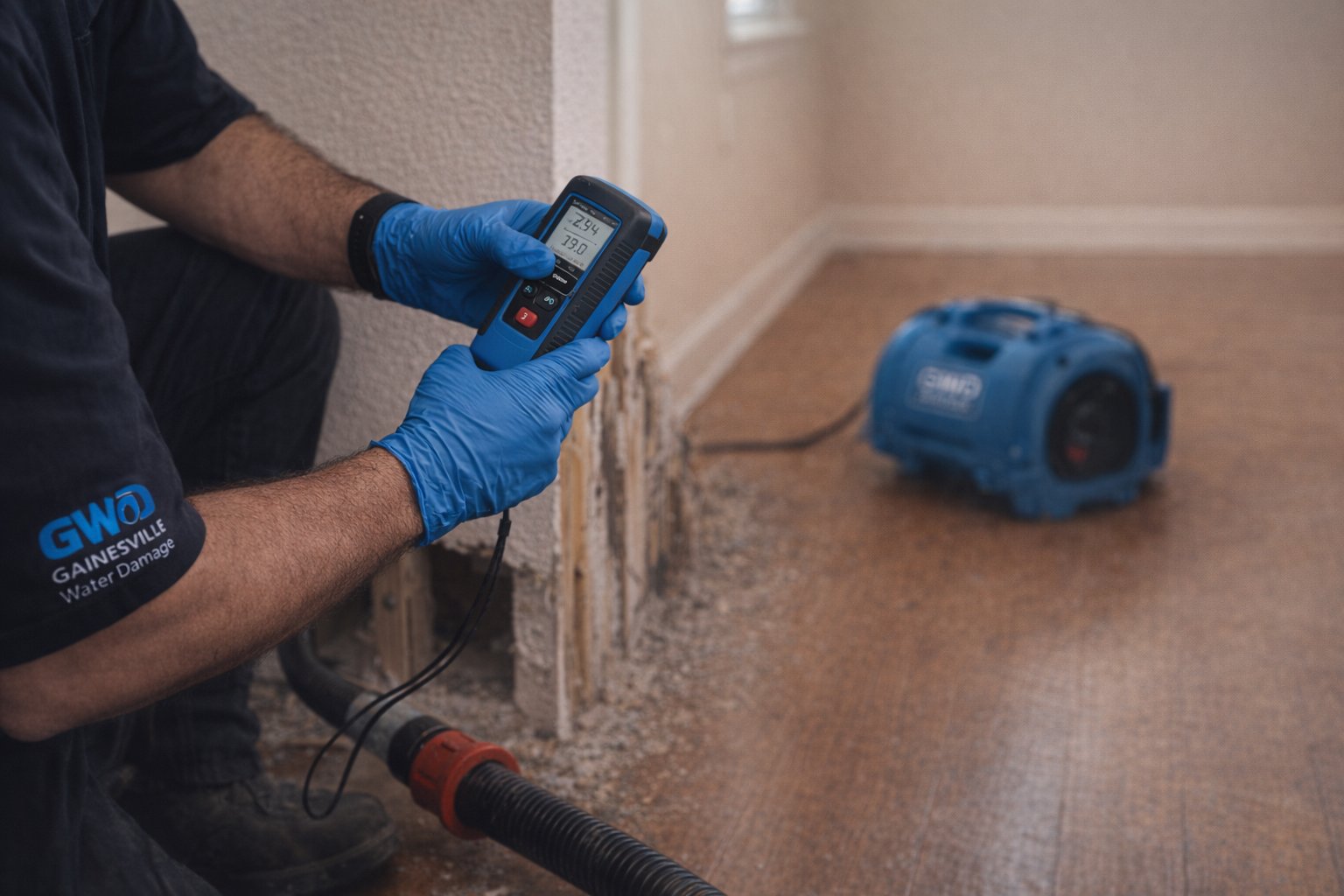 Gainesville Water Damage moisture inspection in Braselton Georgia